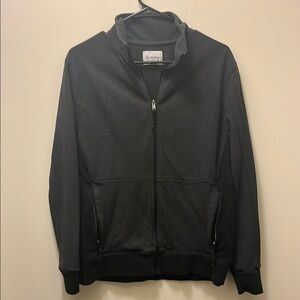 Men’s black and gray goodfellow & co zip up jacket size Medium